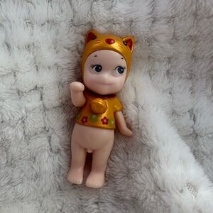 Adorable Yellow Cat-Themed Doll for Kids